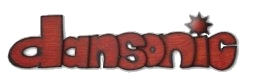 dansonic red and black logo